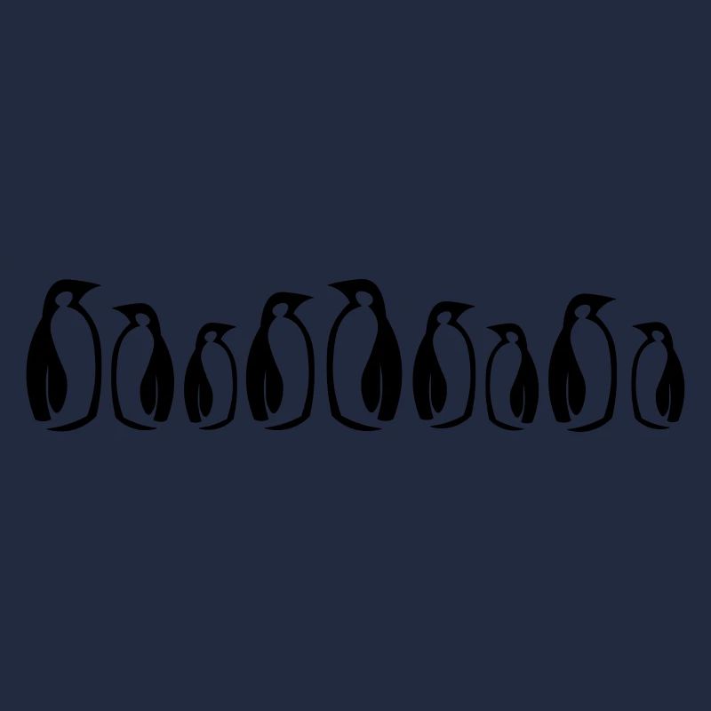 Idée cadeau de colonie de pingouins