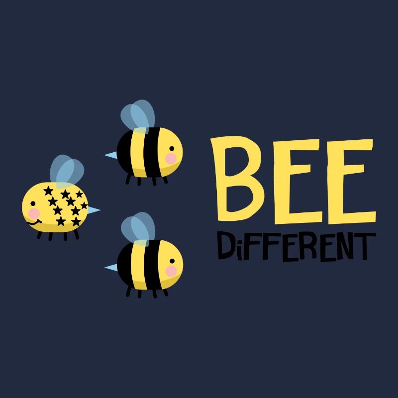 Bee Be Different Geschenk