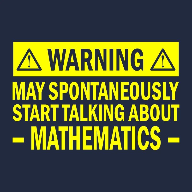 Math maths disant cadeau de professeur