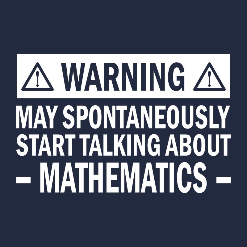 Math maths disant cadeau de professeur