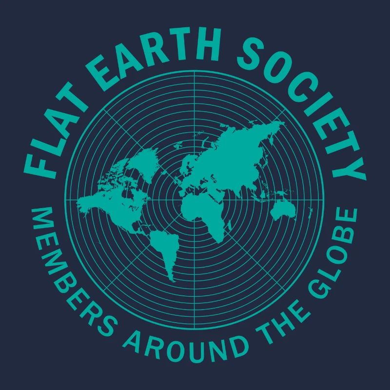 Flat Earth Aktivist Spruch Geschenk