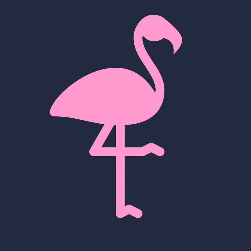 FLAMANT ROSE Geschenkidee und T-Shirt