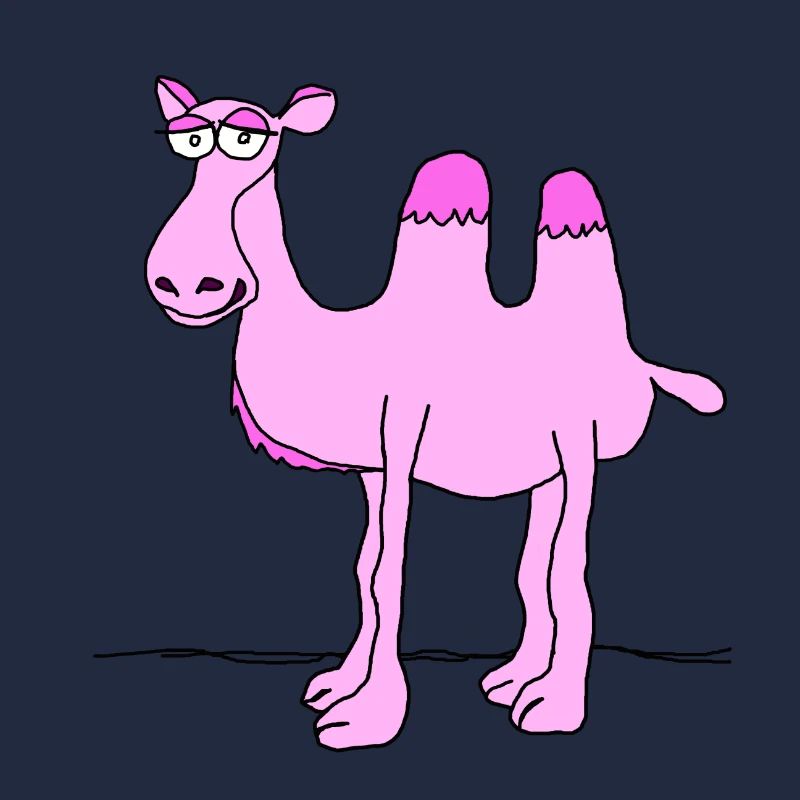 Pinkes Kamel