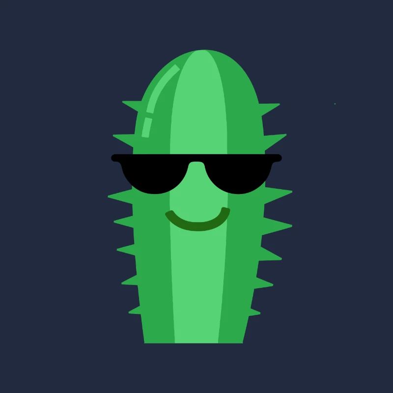 Cooler Kaktus