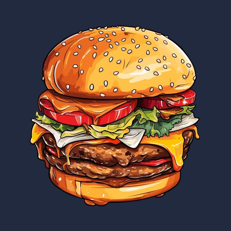 Cheeseburger Freude