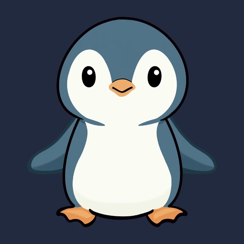 PINGOUIN OISEAU ANTARCTIQUE PÔLE SUD BÉBÉ GLACE DANDINEMENT