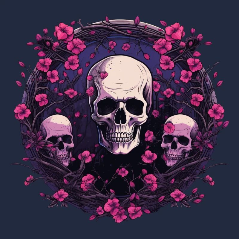 Midnight Bloom Circle