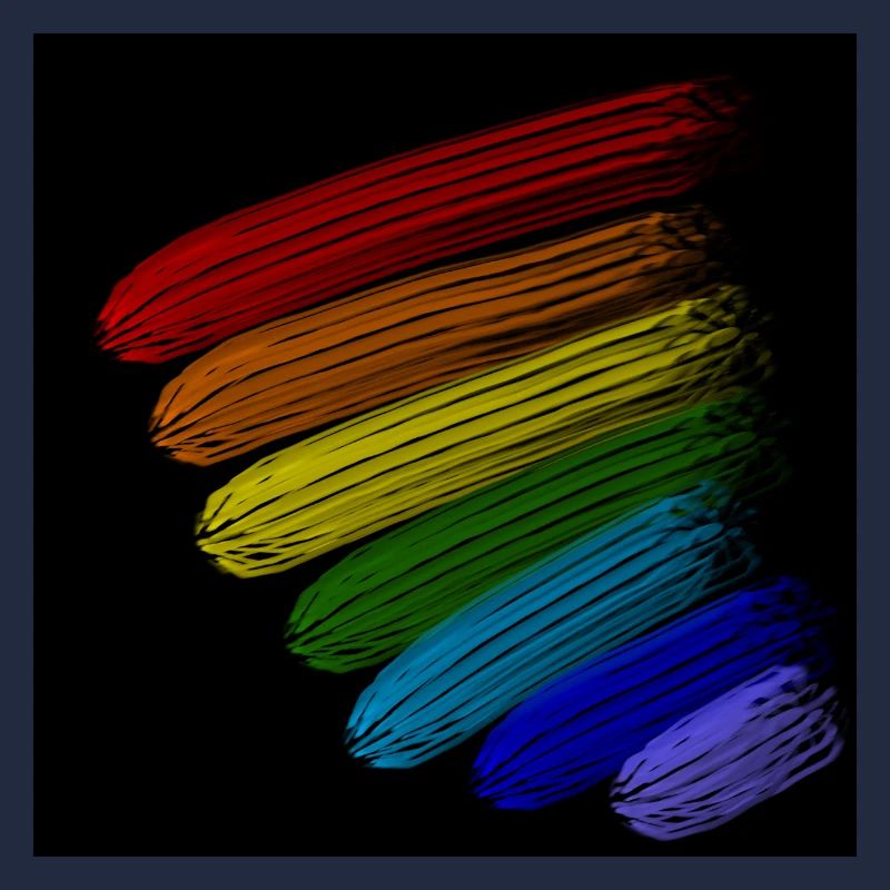 rainbow stripes