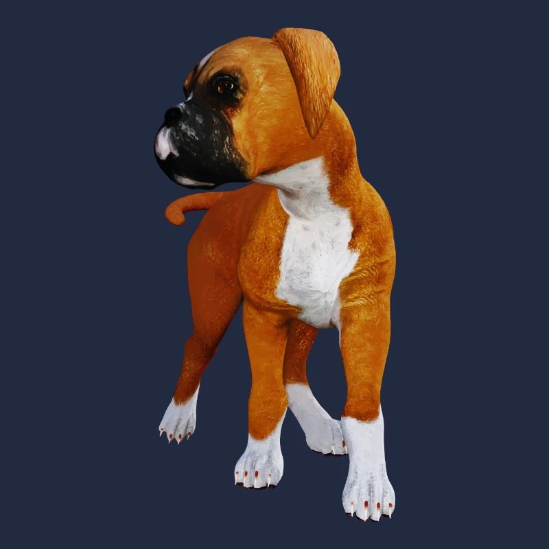 Chien chiot boxer