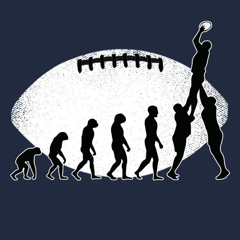 Évolution de la ligne de rugby