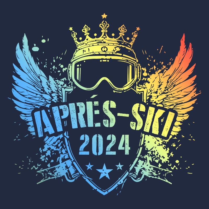 Apres Ski 2024 Spruch Bunt