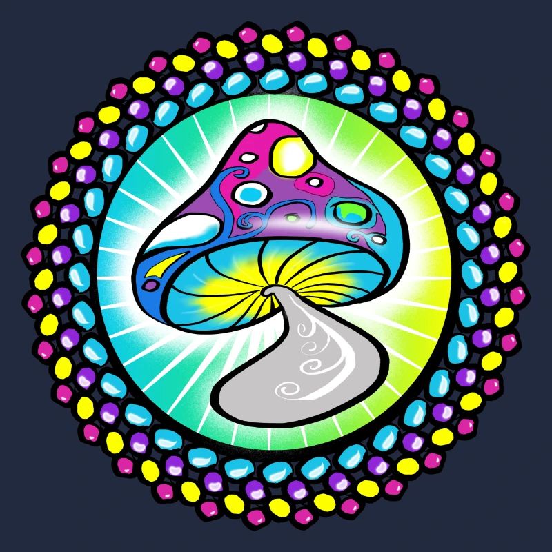 Trippy Goa Mushroom