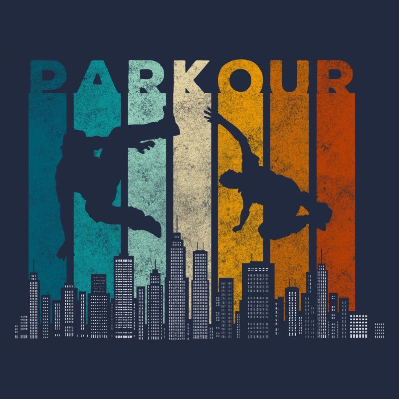 Parkour Running Courage Backflip