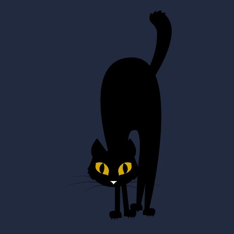 chat effrayé