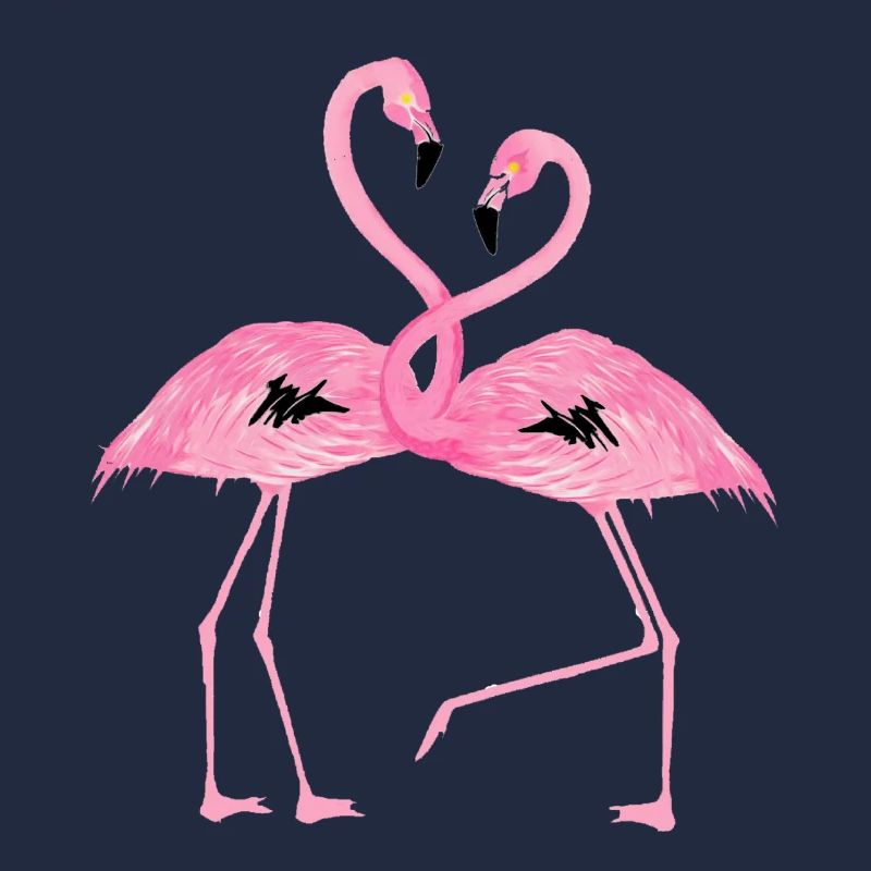flamant rose design