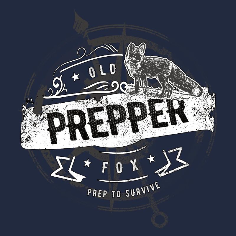 Old Prepper Fox Vorbereitung Ist Alles Geschenk