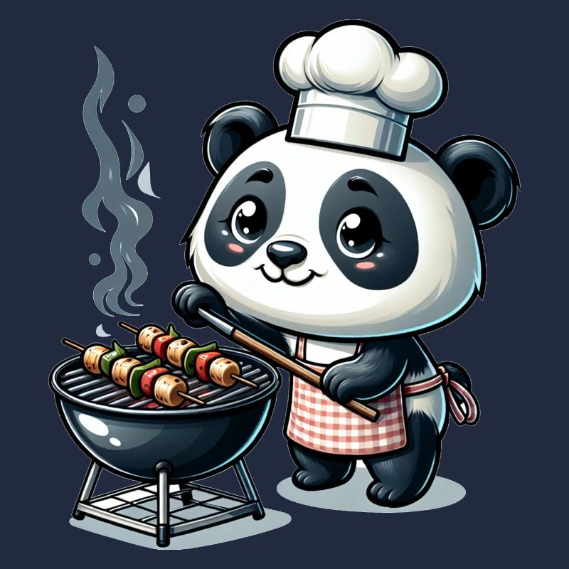 Cute BBQ Panda