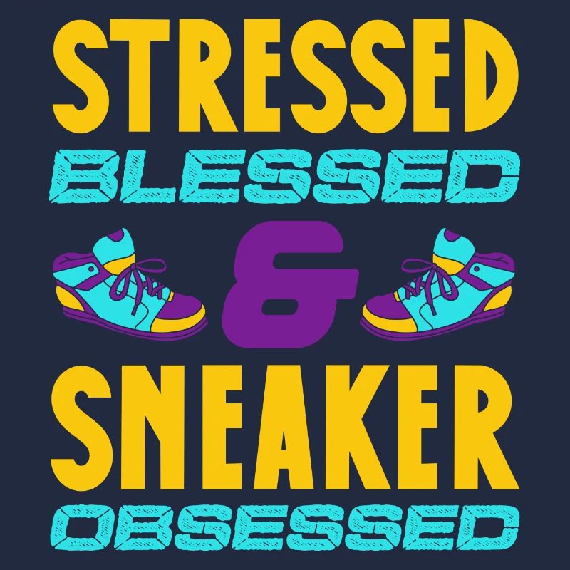 stressed sneaker obsessed design