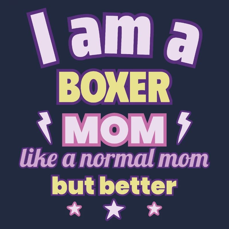 Boxer-Mama, Muttertag Geschenk, Sport
