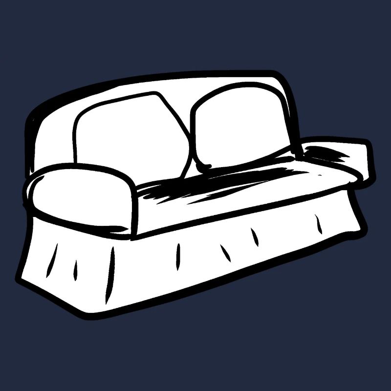 Sofa Symbol Wohnzimmer Möbel Grau