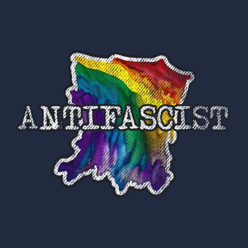 Regenbogen der Antifa