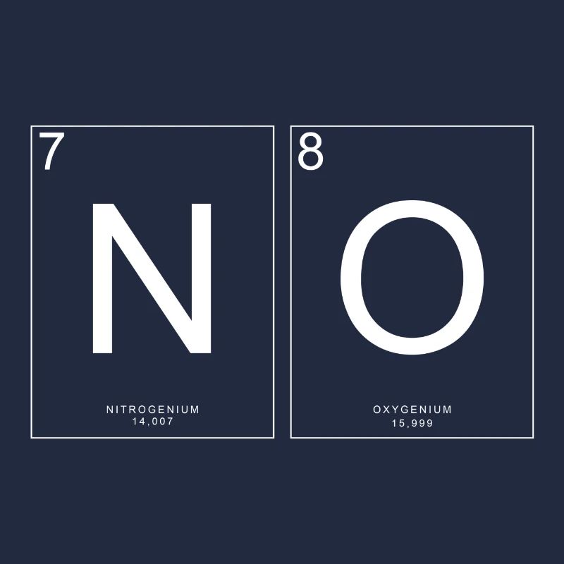 NO - NITROGENIUM OXYGENIUM (WEIß)
