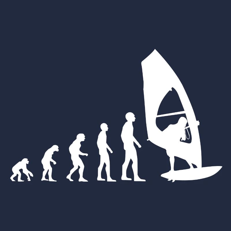 Windsurfing Windsurfen Evolution Windsurfer Surfen
