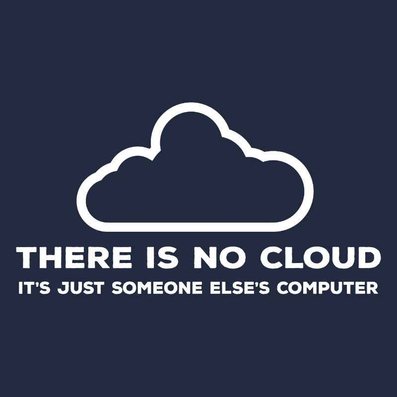 Keine Cloud Nur ein Computer