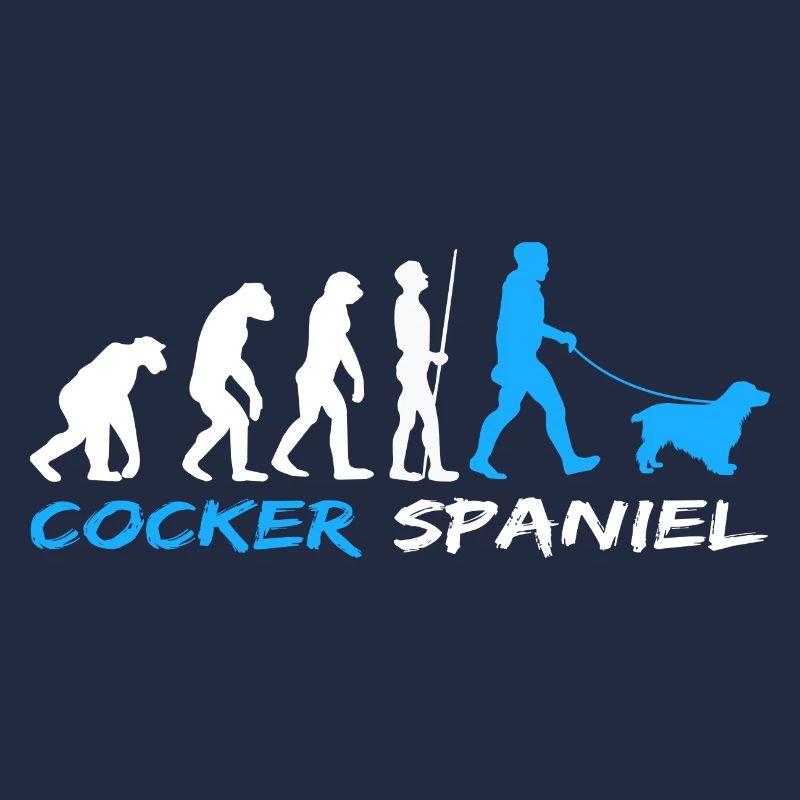 English Cocker Spaniel Dog Owner Evolution