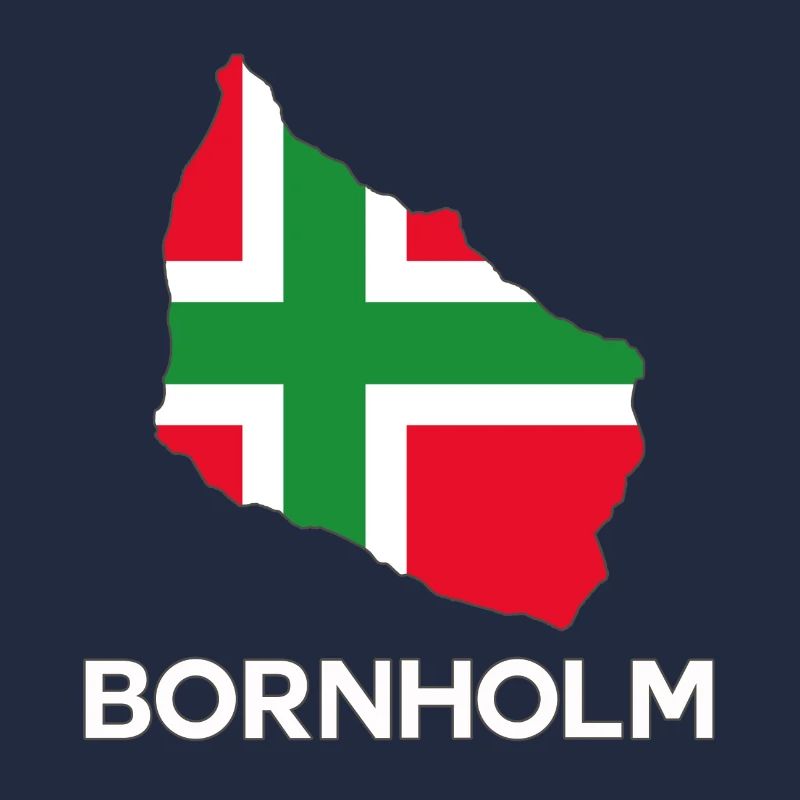 Bornholm Flag Shape