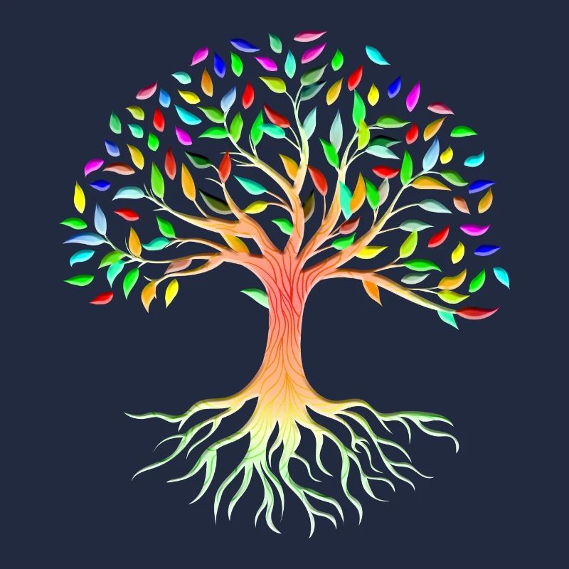 Mère nature racines arbre arborvitae