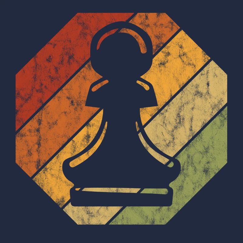 Échecs échecs Rétro Schachmatt