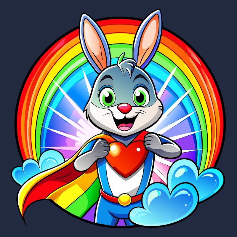 Superhelden Hase