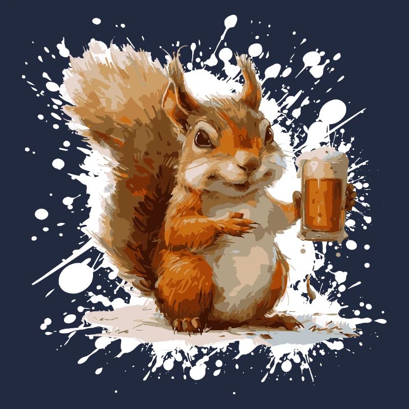 Squirrel Beer Funny