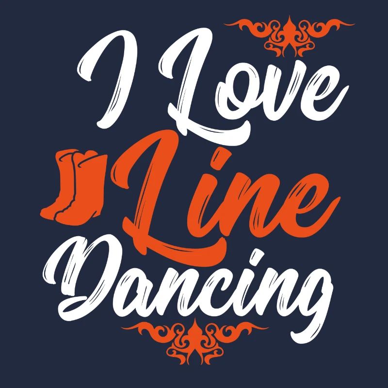 Line Dance Shirt I Love Line Dancing Gift Tee