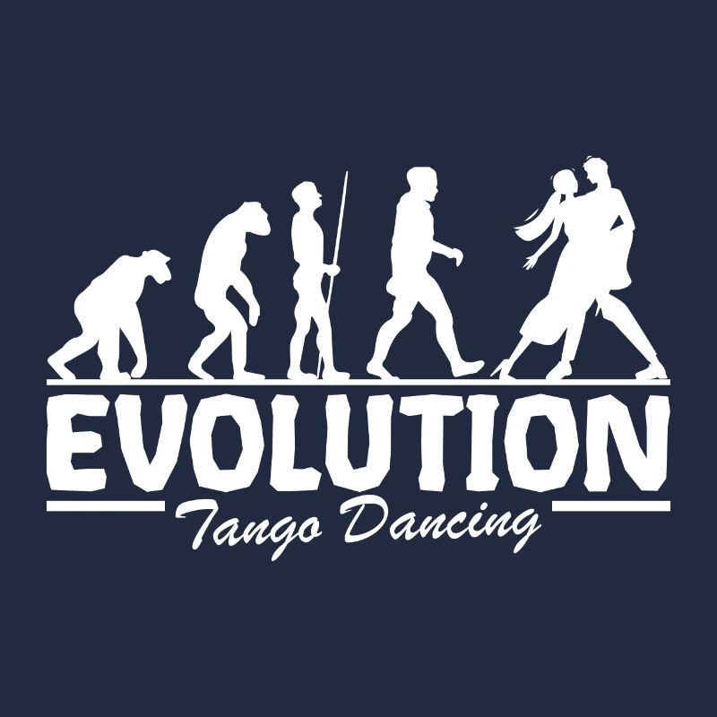 Tango danse évolution de la danse drôle pour couple de danse