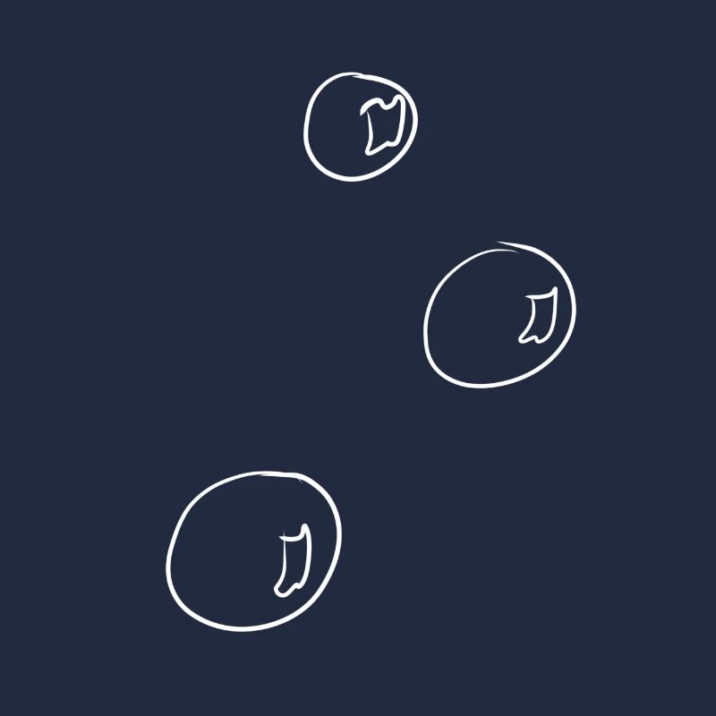 Soap bubble circles