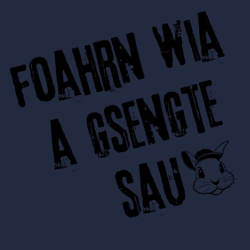GsengteSau_OnTheRoad | Redewendung