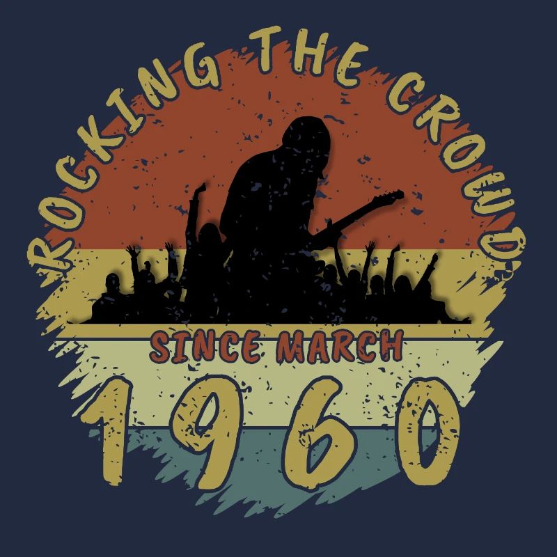 65th Birthday Rocking the crowd GIT 03/1960