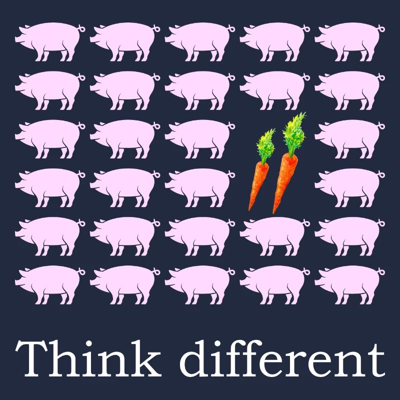 Think different - Vegetarier Bio
