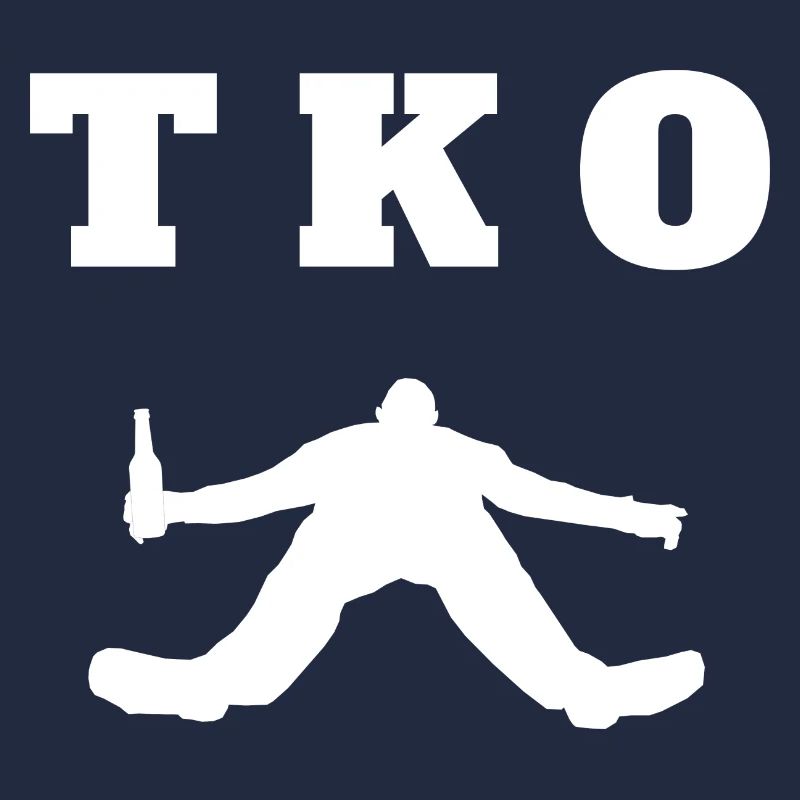 TKO Drunken Man Passed Out Blackout Coma White