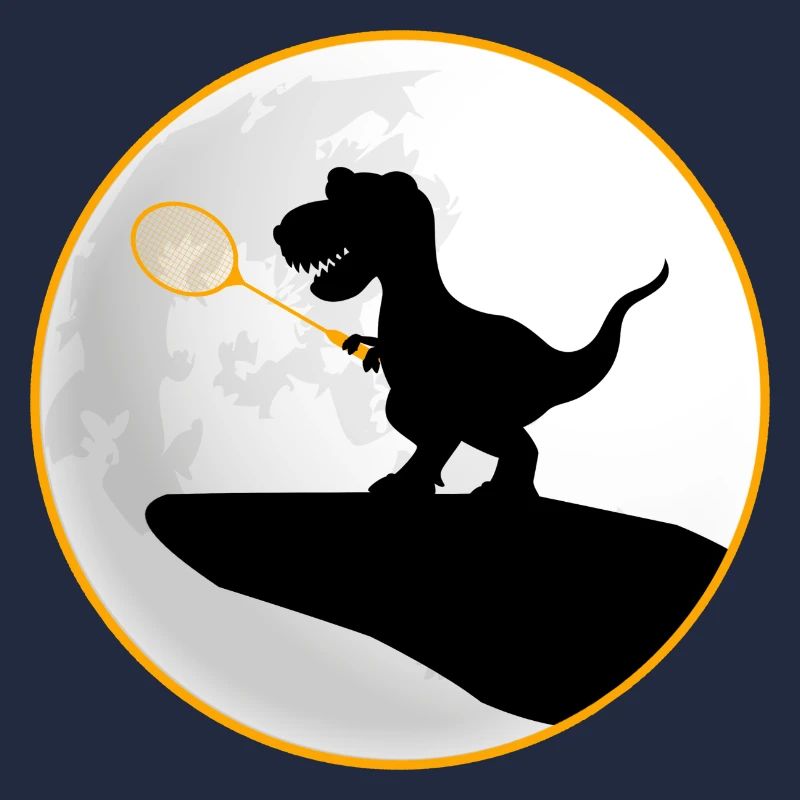 badminton badminton-dino TRex saurus