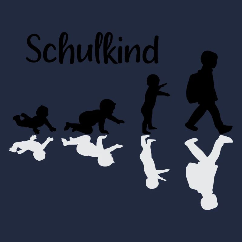 Schulkind Evolution Erstklässler Schule
