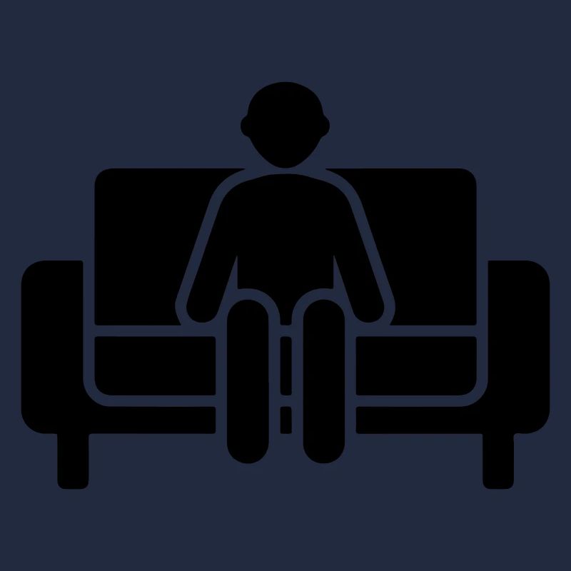Couch Sitzen Faul