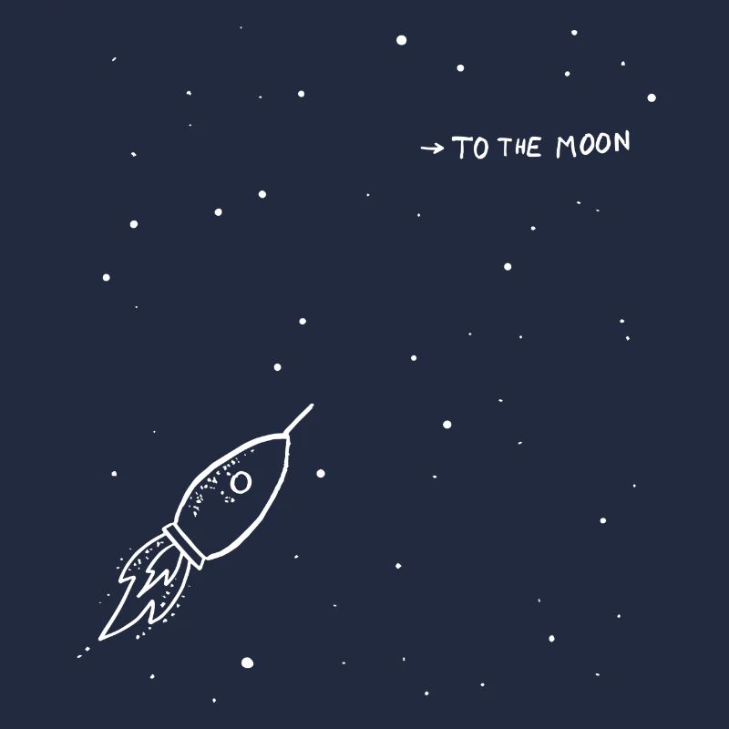 To The Moon And Back | Rakete | Partnerlook