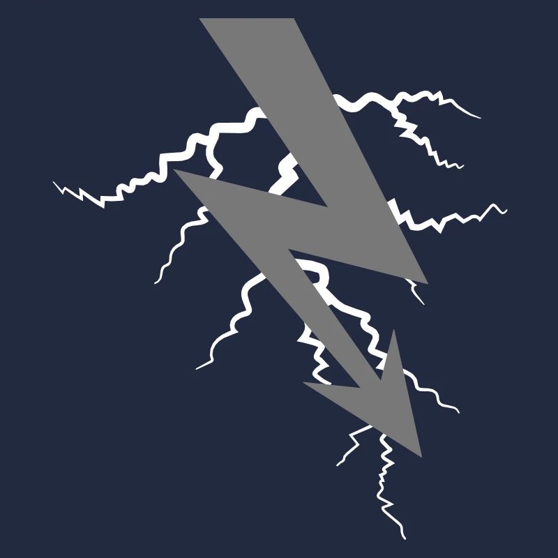 symbol elektrisch blitz strom energie starkstrom a