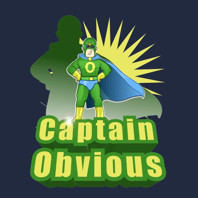 Captain obvious