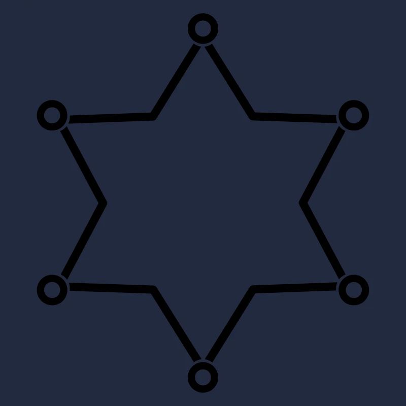 Sheriff star frame