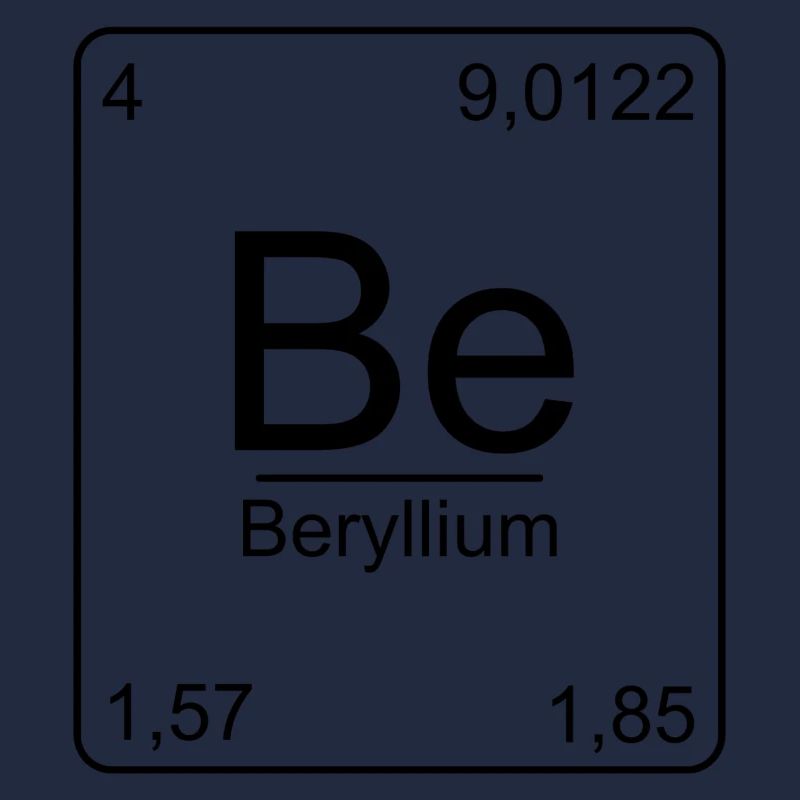 Beryllium, Periodensystem, Chemie, Physik, Element