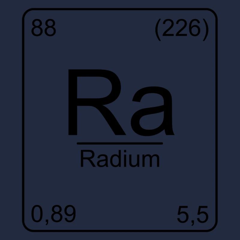 Radium, Periodensystem, Chemie, Physik, Element,